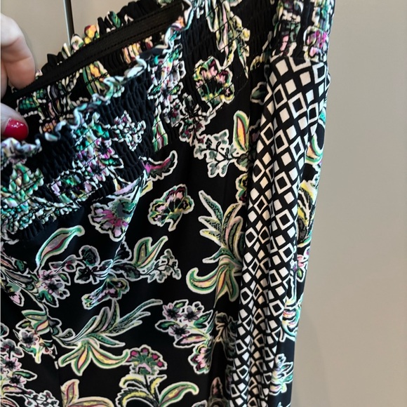 INC International Concepts smoked wide leg pants sz XL - Picture 3 of 7